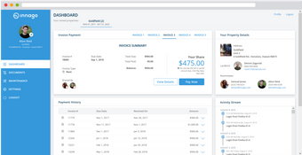 Innago: Tenant Dashboard