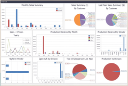 Aptean Full Circle ERP: Dashboards