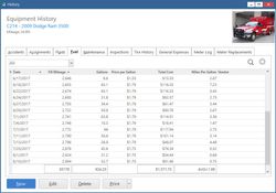 Fleet Maintenance Pro: Fuel Tracking