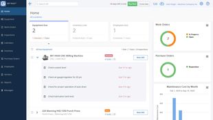 Maintenance Pro: Dashboard