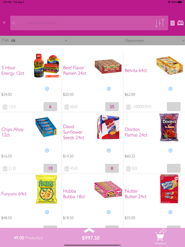 inSitu Sales Screenshot