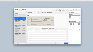 QuickBooks for Mac: QuickBooks for Mac Bill Pay