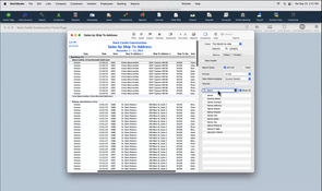 QuickBooks for Mac: QuickBooks for Mac Sales report