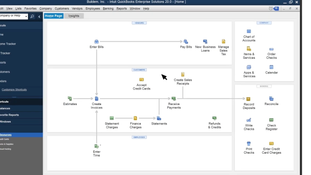 QuickBooks Desktop Pro: Home Page