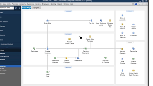 QuickBooks Pro Desktop: Home Page