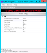 DELMIAWorks: VIN Generator