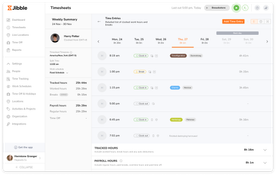 Jibble: Timesheet Details