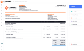 JobTread: Invoice