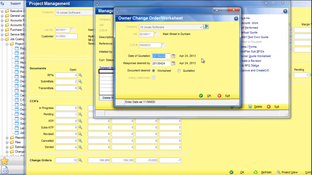 Jonas Construction Software: Owner Quote Worksheet