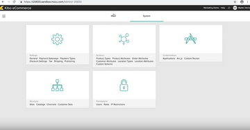 Kibo Order Management System Screenshot