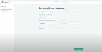 Landlord Studio: Setting Up Autopay