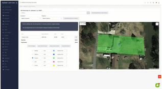 LawnPro Software: Area Map Editing