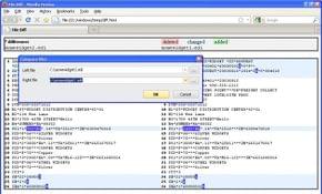 Liaison EDI Notepad: Compare Files