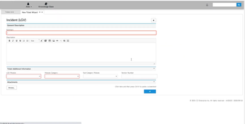 ACCEO Logivision L-POS: Incident Information Adding Page