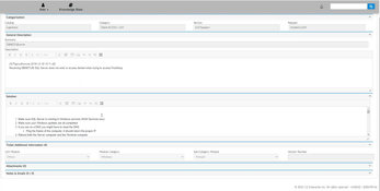 ACCEO Logivision L-POS: Ticket Information Editing Page