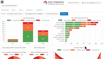 Maestro ERP Screenshot