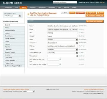 Adobe Commerce (Magento) Screenshot