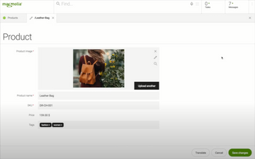 Magnolia CMS Screenshot