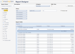 Masterplan ERP: Masterplan ERP Report Designer