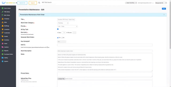 Maxpanda CMMS: Preservative Maintenance