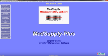 MedSupply Software Screenshot