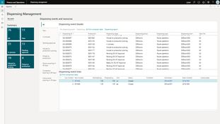 Merit for Life Science: Dispensing Management Workspace