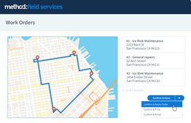 Method:Field Services: Work Orders