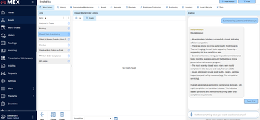 MEX CMMS: AI Insights