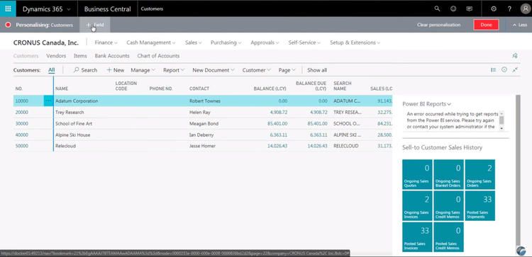 Microsoft Dynamics 365 CRM