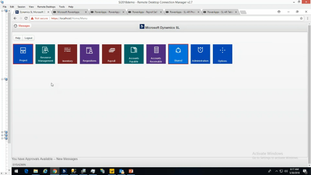 Microsoft Dynamics SL: Dashboard