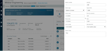 MRI Property Management: Manange Lease Terms