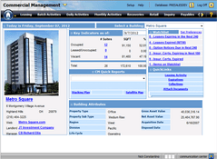 MRI Commercial Suite: Property Dashboard