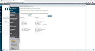 MRI Residential Management: Property Setup Assistance Page