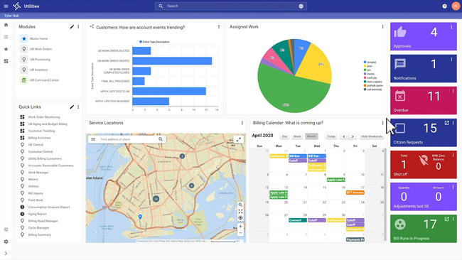 Tyler Enterprise ERP: Project Management