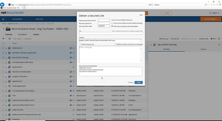 NetDocuments: Secure Sharing