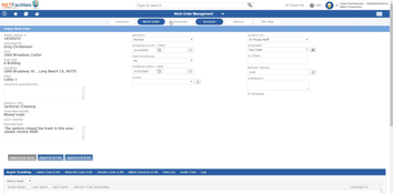 NetFacilities: Work Orders