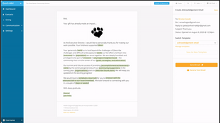 Bonterra Guided Fundraising: Email Template