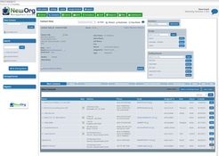 NewOrg Management System: Contact View with Details