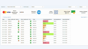 Nimble Property: Nimble Property Credit Card Report