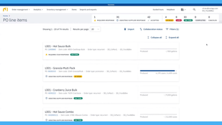 Nulogy: Purchase Order Line Items