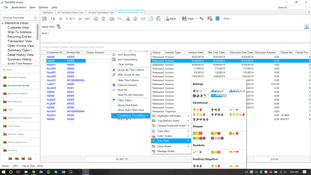 Aptean Industrial Manufacturing ERP Traverse Edition: Global Condition Formatting