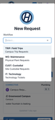 OperationsHERO: Mobile Service Request