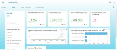 OptiProERP: 360 Customer View