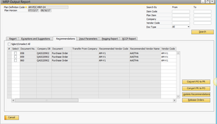 OptiProERP: MRP II