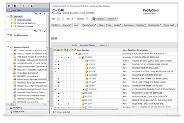 Oracle Agile PLM Screenshot