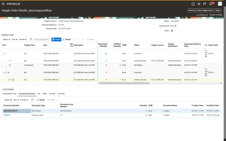 Procurement in Oracle Fusion Cloud ERP