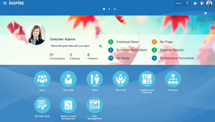 Oracle HCM Cloud: Dashboard