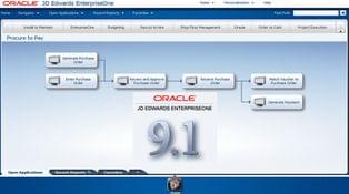 JD Edwards EnterpriseOne: Home Page