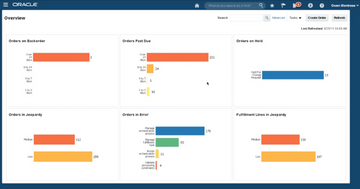 Oracle SCM Cloud Screenshot