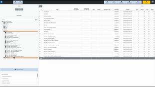 Patabid Quantify: Patabid Estimates Project List Dashboard